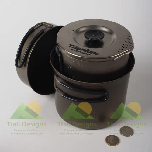 Evernew 1.0 L Ultralight Pasta Pot - Medium (ECA522) - Image 5