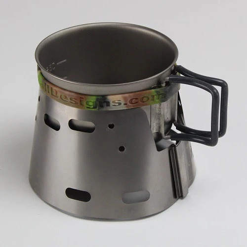 Evernew 400ml Cup + Sidewinder Ti-Tri Bundle - Image 2