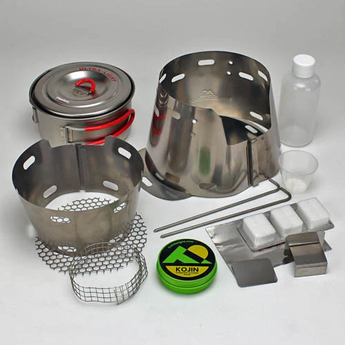 Evernew 600ml UL Pot + Sidewinder Ti-Tri Bundle - Image 3
