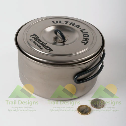 Evernew Titanium Ultra Light 1.3L Pot (ECA253) - Image 8