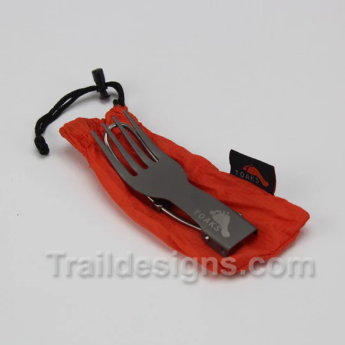 Folding Titanium Fork - Image 3