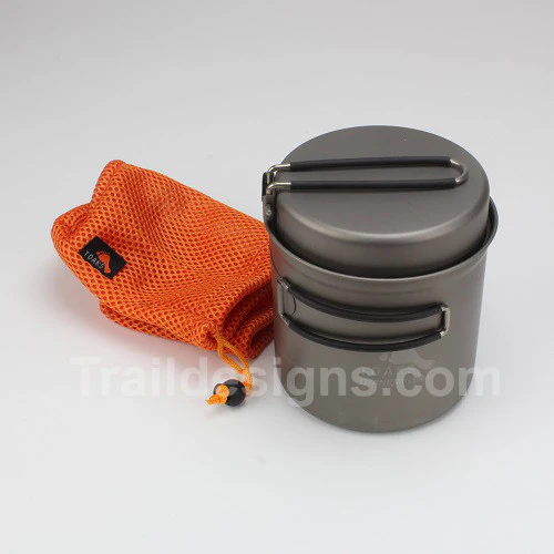 Toaks 1100ml Ti Pot/Frying Pan + Fissure Ti-Tri Bundle - Image 12
