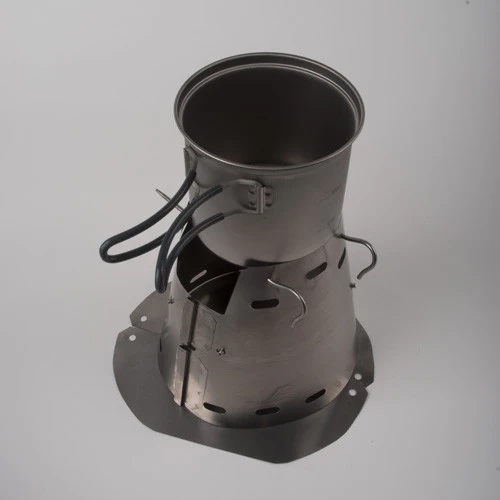 Toaks 1100ml Ti Pot/Frying Pan + Fissure Ti-Tri Bundle - Image 5