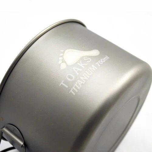 Toaks Light Titanium 700 ml  Pot - Image 6